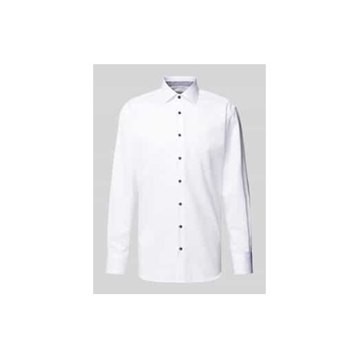 Koszula biznesowa o kroju regular fit z kołnierzykiem typu kent ze sklepu Peek&Cloppenburg  w kategorii Koszule męskie - zdjęcie 177837448