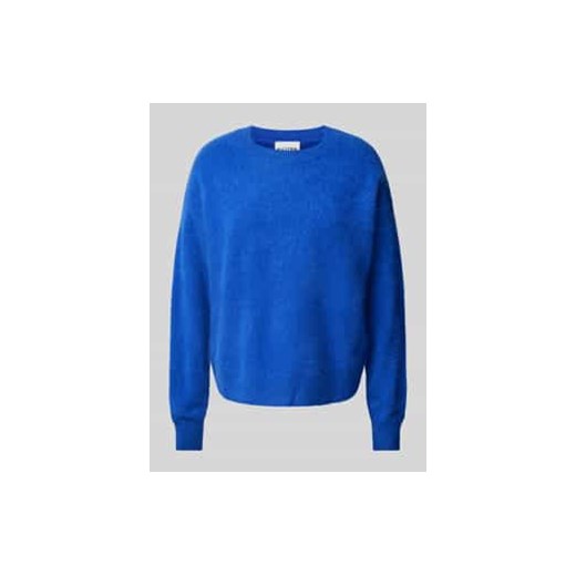 Sweter z dzianiny z okrągłym dekoltem model ‘LOTY’ ze sklepu Peek&Cloppenburg  w kategorii Swetry damskie - zdjęcie 177837997