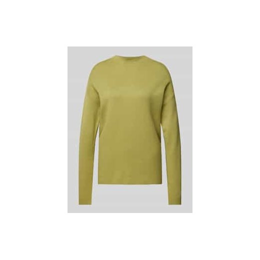 Sweter z dzianiny z okrągłym dekoltem ze sklepu Peek&Cloppenburg  w kategorii Swetry damskie - zdjęcie 177837999