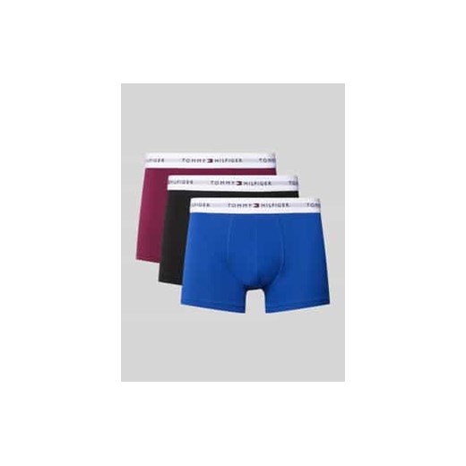 Obcisłe bokserki z elastycznym paskiem z logo w zestawie 3 szt. ze sklepu Peek&Cloppenburg  w kategorii Majtki męskie - zdjęcie 177838378