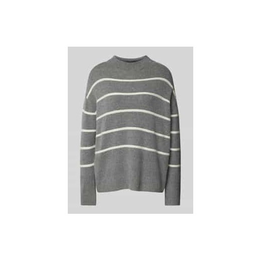 Sweter z dzianiny z prążkowanymi wykończeniami model ‘Tanalynn’ ze sklepu Peek&Cloppenburg  w kategorii Swetry damskie - zdjęcie 177838477