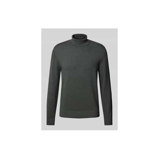 Golf o kroju regular fit z czystej bawełny ze sklepu Peek&Cloppenburg  w kategorii Swetry męskie - zdjęcie 177838535