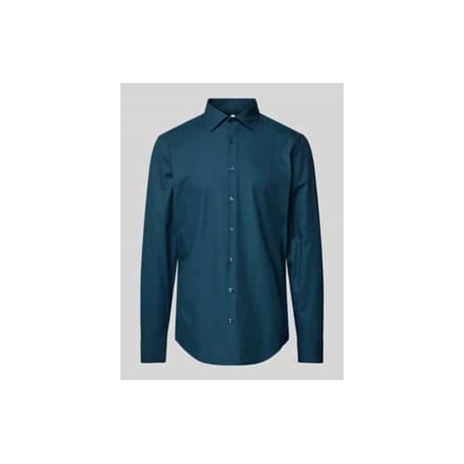 Koszula biznesowa o kroju regular fit z kołnierzykiem new kent ze sklepu Peek&Cloppenburg  w kategorii Koszule męskie - zdjęcie 177838626