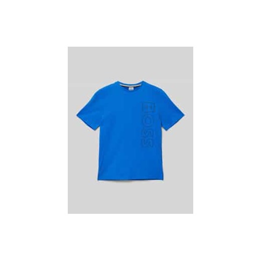 T-shirt z nadrukiem z logo ze sklepu Peek&Cloppenburg  w kategorii T-shirty chłopięce - zdjęcie 177838637