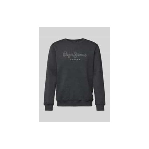 Bluza z wyhaftowanym logo model ‘Nouvel’ ze sklepu Peek&Cloppenburg  w kategorii Bluzy męskie - zdjęcie 177838686