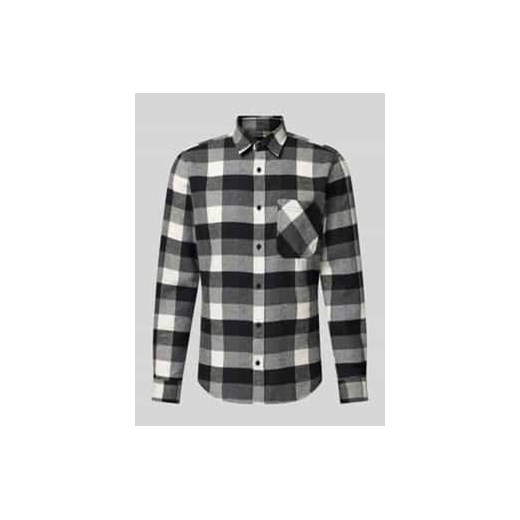 Koszula casualowa o kroju slim fit z kołnierzykiem typu kent model ‘Hajo’ ze sklepu Peek&Cloppenburg  w kategorii Koszule męskie - zdjęcie 177838969