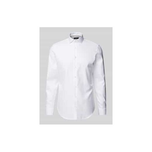 Koszula biznesowa o kroju slim fit z kołnierzykiem typu cutaway ze sklepu Peek&Cloppenburg  w kategorii Koszule męskie - zdjęcie 177839215