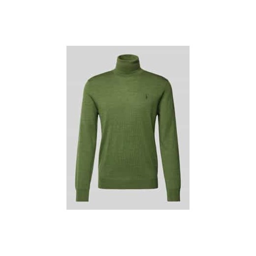 Sweter z dzianiny z golfem ze sklepu Peek&Cloppenburg  w kategorii Swetry męskie - zdjęcie 177839226