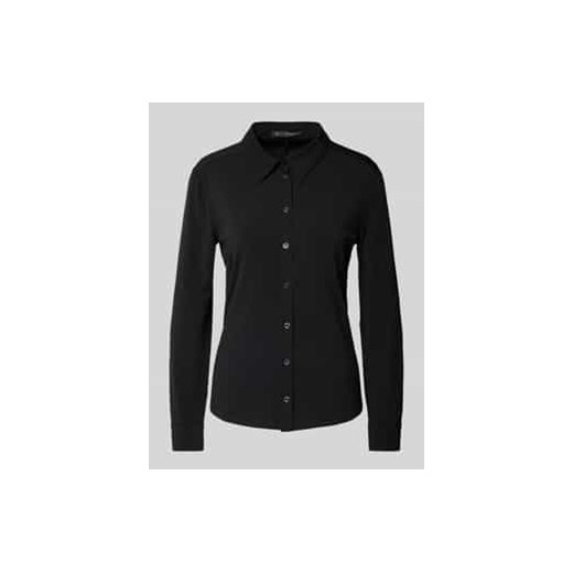 Bluzka koszulowa o kroju regular fit z kołnierzykiem ze sklepu Peek&Cloppenburg  w kategorii Koszule damskie - zdjęcie 177839546