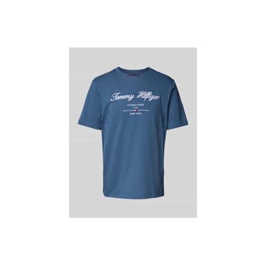 T-shirt z wyhaftowanym logo ze sklepu Peek&Cloppenburg  w kategorii T-shirty męskie - zdjęcie 177839679