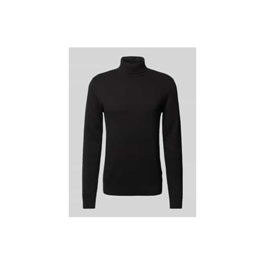 Sweter z dzianiny z golfem ze sklepu Peek&Cloppenburg  w kategorii Swetry męskie - zdjęcie 177839796