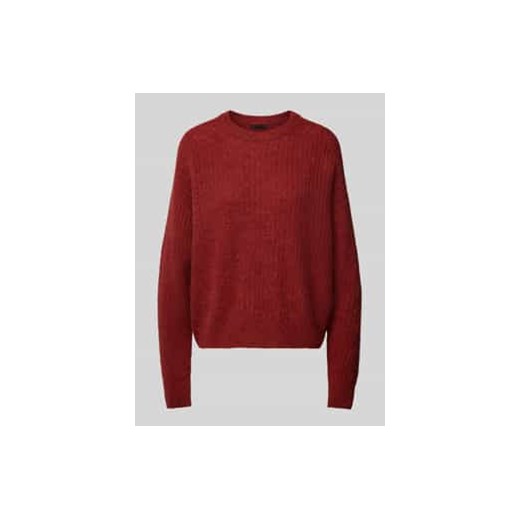 Sweter z dzianiny z mieszanki wełny z alpaki model ‘DOANIE’ ze sklepu Peek&Cloppenburg  w kategorii Swetry damskie - zdjęcie 177839848