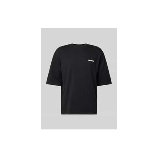 T-shirt o kroju oversized z nadrukiem z logo ze sklepu Peek&Cloppenburg  w kategorii T-shirty męskie - zdjęcie 177839928
