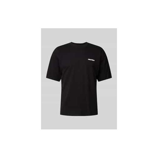 T-shirt z nadrukiem z logo ze sklepu Peek&Cloppenburg  w kategorii T-shirty męskie - zdjęcie 177840048