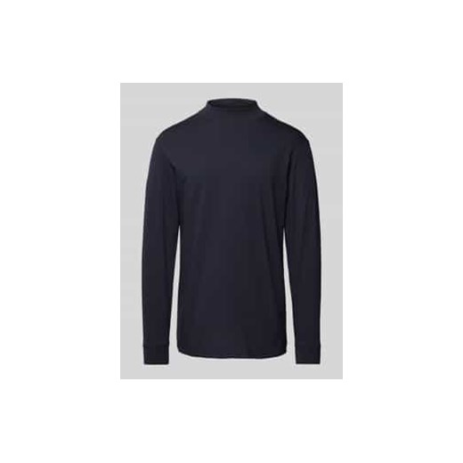 Bluzka z długim rękawem i prążkowanymi wykończeniami ze sklepu Peek&Cloppenburg  w kategorii T-shirty męskie - zdjęcie 177840245