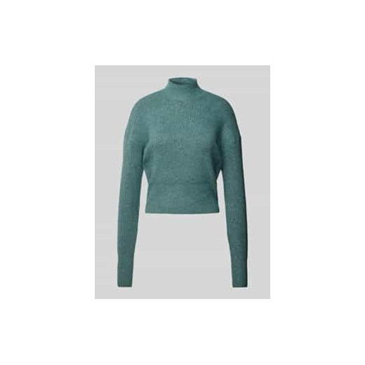 Sweter z dzianiny ze stójką model ‘NELLA’ ze sklepu Peek&Cloppenburg  w kategorii Swetry damskie - zdjęcie 177840316