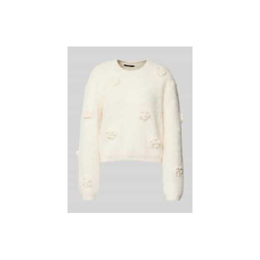Sweter z dzianiny ze sztucznego futra ze sklepu Peek&Cloppenburg  w kategorii Swetry damskie - zdjęcie 177840329