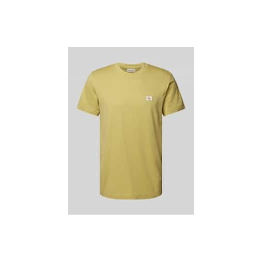 T-shirt z naszywką z logo ze sklepu Peek&Cloppenburg  w kategorii T-shirty męskie - zdjęcie 177840415