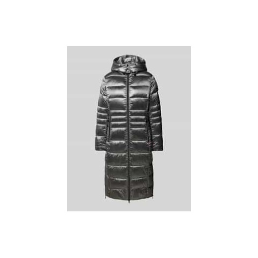 Płaszcz pikowany z kapturem model ‘DALIA’ ze sklepu Peek&Cloppenburg  w kategorii Płaszcze damskie - zdjęcie 177840596