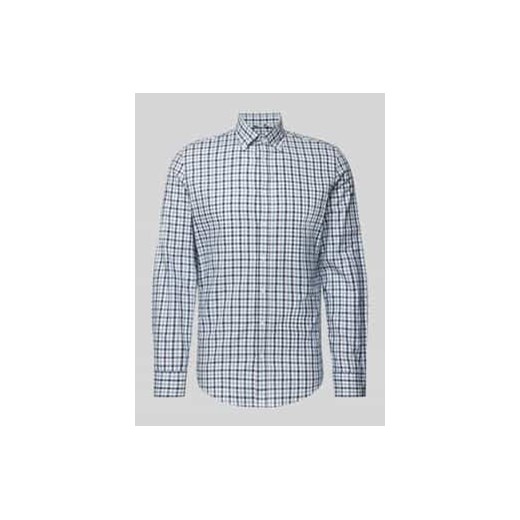 Koszula biznesowa o kroju Slim Fit z kołnierzykiem typu button down ze sklepu Peek&Cloppenburg  w kategorii Koszule męskie - zdjęcie 177841096