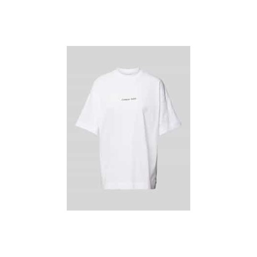 T-shirt o kroju oversized z nadrukiem z logo model ‘Harttbreaker’ ze sklepu Peek&Cloppenburg  w kategorii Bluzki damskie - zdjęcie 177841115