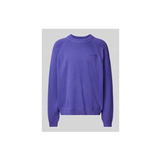 Sweter z dzianiny z prążkowanymi wykończeniami ze sklepu Peek&Cloppenburg  w kategorii Swetry męskie - zdjęcie 177841155