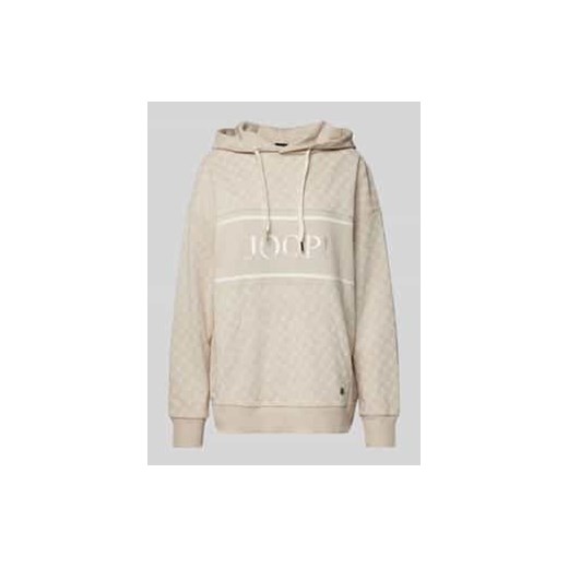 Bluza z kapturem o kroju oversized z wyhaftowanym logo ze sklepu Peek&Cloppenburg  w kategorii Bluzy damskie - zdjęcie 177841396