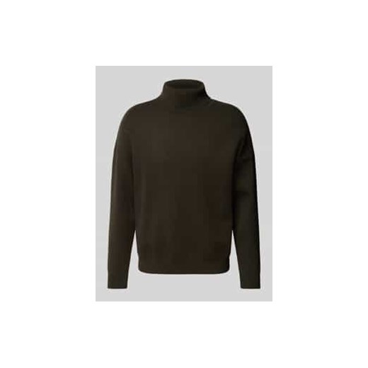 Sweter z dzianiny z golfem ze sklepu Peek&Cloppenburg  w kategorii Swetry męskie - zdjęcie 177841619