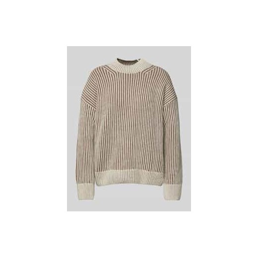 Sweter z dzianiny z okrągłym dekoltem model ‘SADNAA VANISEE’ ze sklepu Peek&Cloppenburg  w kategorii Swetry damskie - zdjęcie 177841648