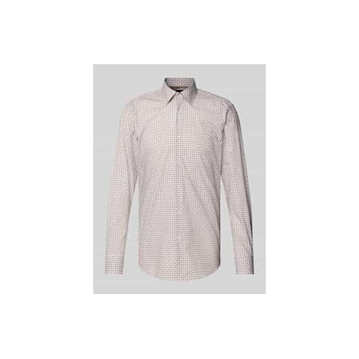 Koszula biznesowa o kroju slim fit z kołnierzykiem typu kent model ‘Hank’ ze sklepu Peek&Cloppenburg  w kategorii Koszule męskie - zdjęcie 177841665
