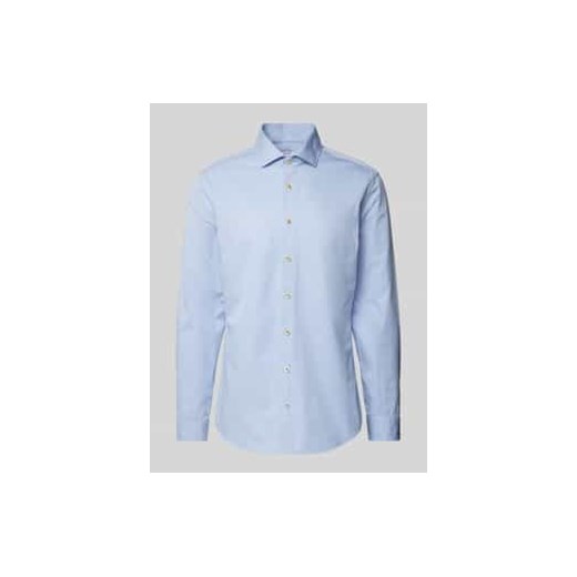 Koszula biznesowa o kroju regular fit z kołnierzykiem typu kent ze sklepu Peek&Cloppenburg  w kategorii Koszule męskie - zdjęcie 177841685