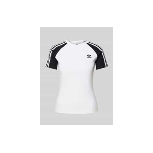 T-shirt z wyhaftowanym logo ze sklepu Peek&Cloppenburg  w kategorii Bluzki damskie - zdjęcie 177842055