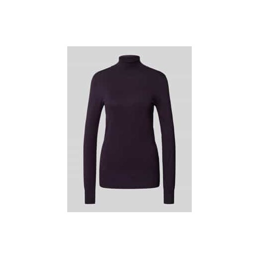 Sweter z dzianiny z prążkowanymi wykończeniami model ‘ASTRID’ ze sklepu Peek&Cloppenburg  w kategorii Swetry damskie - zdjęcie 177842066