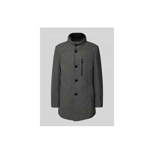 Płaszcz wełniany o kroju regular fit z wyjmowaną wstawką ze sklepu Peek&Cloppenburg  w kategorii Płaszcze męskie - zdjęcie 177842326
