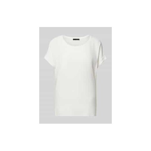 T-shirt z wiskozy z bocznymi rozcięciami model ‘AYANO’ ze sklepu Peek&Cloppenburg  w kategorii Bluzki damskie - zdjęcie 177842649