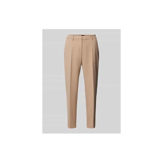 Spodnie materiałowe o kroju regular fit z bawełną model ‘KRYSTAL’ ze sklepu Peek&Cloppenburg  w kategorii Spodnie damskie - zdjęcie 177842709