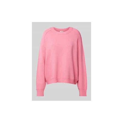 Sweter z dzianiny kroju oversized z dodatkiem wiskozy ze sklepu Peek&Cloppenburg  w kategorii Swetry damskie - zdjęcie 177842965