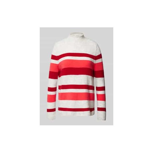 Sweter z dzianiny ze stójką model ‘LEE’ ze sklepu Peek&Cloppenburg  w kategorii Swetry damskie - zdjęcie 177843689