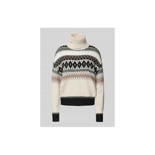 Sweter z dzianiny o kroju oversized z golfem ze sklepu Peek&Cloppenburg  w kategorii Swetry damskie - zdjęcie 177843718