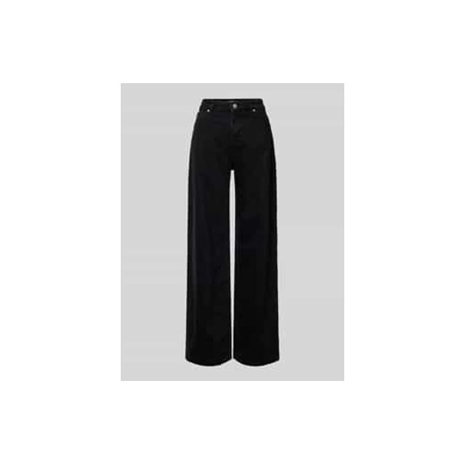 Jeansy z szerokimi nogawkami i 5 kieszeniami ze sklepu Peek&Cloppenburg  w kategorii Jeansy damskie - zdjęcie 177843896