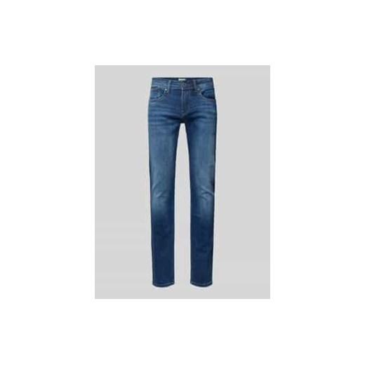Jeansy o kroju slim fit z 5 kieszeniami ze sklepu Peek&Cloppenburg  w kategorii Jeansy męskie - zdjęcie 177843958