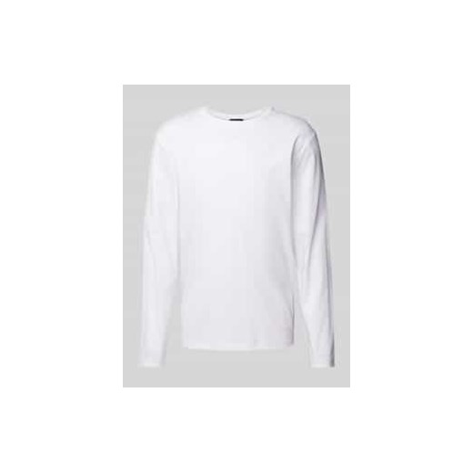 Bluzka z długim rękawem z dekoltem okrągłym ze sklepu Peek&Cloppenburg  w kategorii T-shirty męskie - zdjęcie 177844045