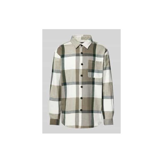 Koszula casualowa regular fit z kołnierzykiem typu kent ze sklepu Peek&Cloppenburg  w kategorii Koszule męskie - zdjęcie 177844217