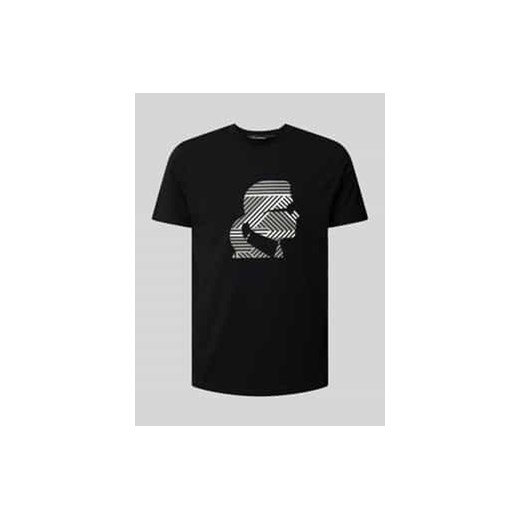 T-shirt z nadrukiem z logo ze sklepu Peek&Cloppenburg  w kategorii T-shirty męskie - zdjęcie 177844236