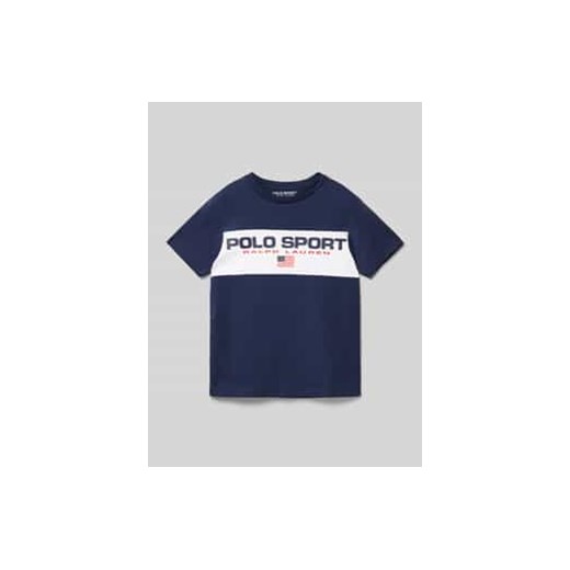 T-shirt o kroju regular fit z okrągłym dekoltem ze sklepu Peek&Cloppenburg  w kategorii T-shirty chłopięce - zdjęcie 177844348