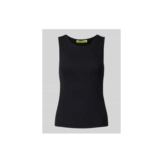 Top z efektem prążkowania model ‘TONDA’ ze sklepu Peek&Cloppenburg  w kategorii Bluzki damskie - zdjęcie 177845145