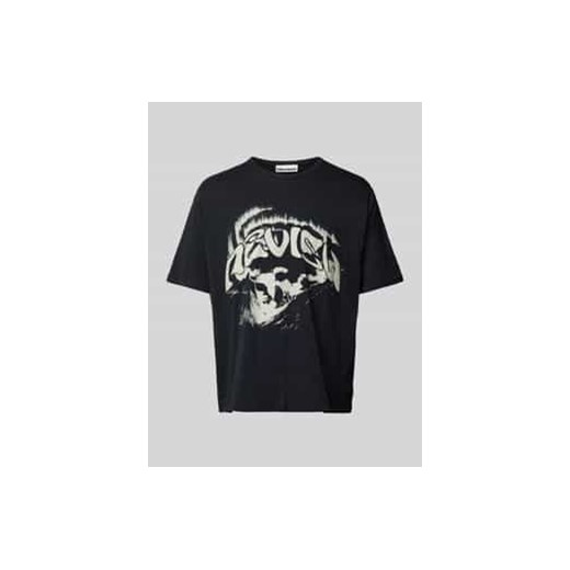 T-shirt z nadrukiem z logo ze sklepu Peek&Cloppenburg  w kategorii T-shirty męskie - zdjęcie 177845308