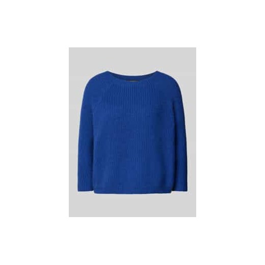 Sweter z dzianiny z okrągłym dekoltem model ‘XENO’ ze sklepu Peek&Cloppenburg  w kategorii Swetry damskie - zdjęcie 177845348