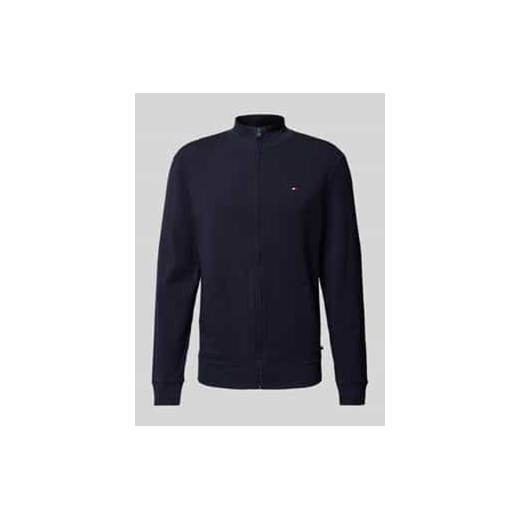 Bluza rozpinana z wyhaftowanym logo ze sklepu Peek&Cloppenburg  w kategorii Bluzy męskie - zdjęcie 177846165