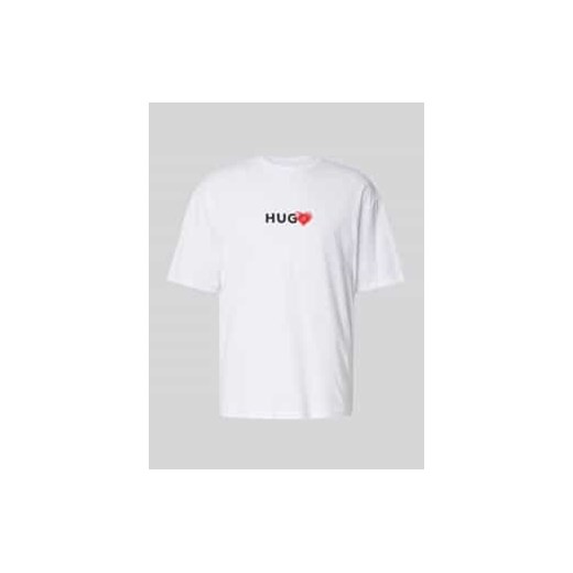 T-shirt z nadrukiem z logo model ‘Dewdam’ ze sklepu Peek&Cloppenburg  w kategorii T-shirty męskie - zdjęcie 177846456